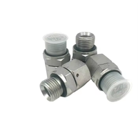 Adaptateur hydraulique droit de haute qualité Zhuji Supplier, 2MC métrique mâle avec joint captive vers 24 métrique femelle à siège conique