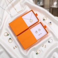 Boîte d'emballage de bijoux en carton personnalisée OEM, boîtes cadeaux, boîte à bijoux pour collier, boucles d'oreilles, bracelet, bague