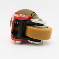 S-S 4 pouces AGV Robot à ressort roue pivotante camion-palette électrique