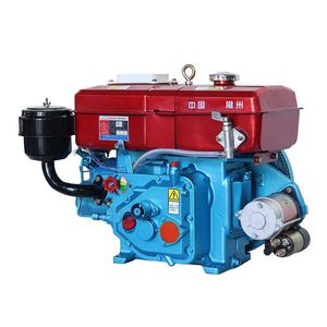 Moteur diesel monocylindre de haute qualité 20 CV, 4 temps, refroidi par eau, avec pompe à roulement pour machines, 2,5 L, démarrage électrique - Product Image 2