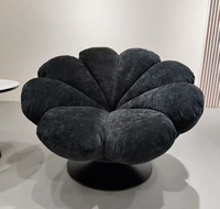 Canapé convertible moderne en velours, fauteuil pivotant, pour usage extérieur, scolaire, couleur personnalisable, salle à manger, hôtel, salon, bureau, chambre