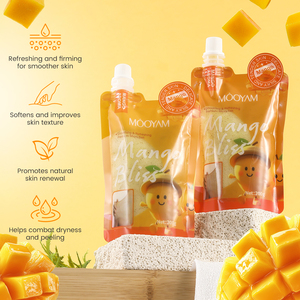 <span class=keywords><strong>Gommage</strong></span> Corporel au Sel de Bain à la Mangue Marque Blanche : Exfolie et Lubrifie la Peau pour le Corps, les Mains, les Pieds et les Zones du Maillot de Bain - Product Image 5