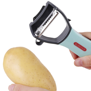 Wholesaler Hot Selling Bpa Free Professional Sky Blue Manually Cutter Fruit Good Quality <b>Kitchen</b> Accessories <b>Kitchen</b> <b>Gadget</b> - Product Image 3