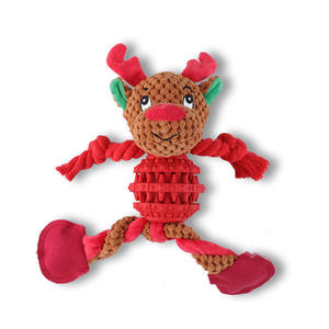 Wholesale Custom Pet <b>Dog</b> Toys Durable Hide Food <b>Ball</b> Christmas Plush Squeaky Santa Claus Snowman Elk Pet <b>Dog</b> Chew Toys for <b>Dogs</b> - Product Image 4