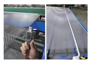 Trattamenti Architettonici Personalizzati per Soffitti <span class=keywords><strong>con</strong></span> Tende in Rete di Alluminio a Catena - Product Image 5