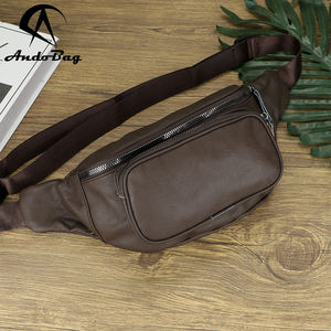 กระเป๋าคาดเอวหนังแท้ AndoBag สำหรับผู้ชาย สไตล์วินเทจ สำหรับกิจกรรมกลางแจ้ง กระเป๋าคาดอกสะพายไหล่ ความจุขนาดใหญ่ รุ่น 2499 - Product Image 1