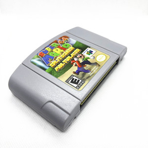 เกมย้อนยุคสำหรับ <span class=keywords><strong>Super</strong></span> <span class=keywords><strong>Mario</strong></span> 64 แบบเล่นหลายคนบนหน้าจอแยก ตลับเกม N64 - Product Image 3