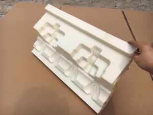 Khuôn Mái Hiên Bê Tông Nhựa Bên Ngoài Mái Hiên Trang Trí Khuôn Xi Măng Góc - Product Image 4