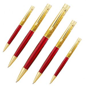Wholesale Creative Quicksand Dazzling Colored <b>Gold</b> Powder Metal Ballpoint <b>Pen</b> With Printed Customized logo for Gift - Product Image 1