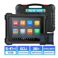 2026 Autel Maxisys MS919 Pemindai Diagnostik 5-in-1 VCMI Pemrograman ECU Pengkodean Modul Topologi Pemetaan