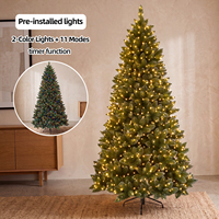 Sapin de Noël Artificiel Écologique Réutilisable Pliable Décoratif Inodore Sans Espaces Vides Décoration de Luxe pour Salon Noël