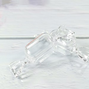 Petit Bonbon Forme En Plastique Dragée Conteneur De Bonbons Anneau Boucle D'oreille Paquet Pilule Boîte De Rangement Baptême Baby Shower Party Favors - Product Image 3