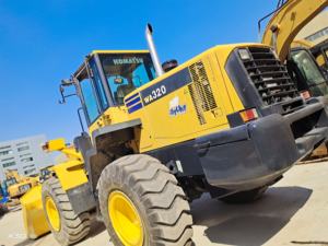 Komatsu WA320 8 Ton Front Wheel Loader Original Japanese Made <b>Used</b> <b>Machinery</b> with Core Engine Gearbox Pump Components 2020 Model - Product Image 2