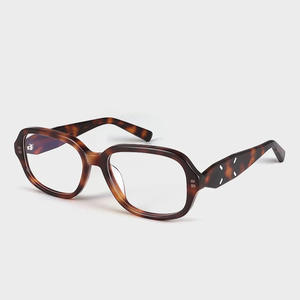 نظارات مارجيلا جديدة من سلسلة MM114 نظارات مضادة للضوء الأزرق مع إطار لوحة عالي الإصدار نظارات قراءة لمكياج قصر النظر - Product Image 3