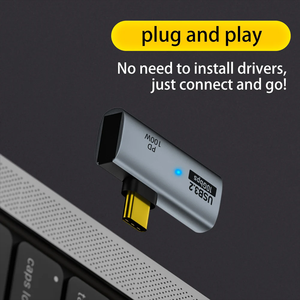 USB 3.<span class=keywords><strong>2</strong></span> 10 Gbit/s Typ C OTG-Adapter Schnelles PD-Laden <span class=keywords><strong>2</strong></span>-in-1-Dual-Kopfhörer für Laptops Brandneuer Zustand Handy zubehör AC - Product Image 6