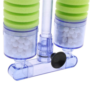 현대적인 친환경 플라스틱 수족관 스펀지 필터 초저소음 어항 생화학 공기 펌프와 폭포형 폼 필터 - Product Image 5