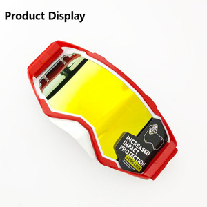Modèle pour hommes avec verres interchangeables, monture en plastique, protection contre les chocs pour le cyclisme et le ski - Product Image 5