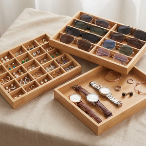 Customized Logo Cross Jewelry Trays 8 12 24 30 Sizes for Glasses Diamond Bracelets-Premium Jewelry Boxes - Product Image 1