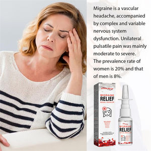 South Moon Alivio de la migraña Inhalador nasal Dolores de cabeza Racimos Náuseas Tratamiento de tensión Salud Cuidado corporal Aerosol nasal médico - Product Image 6