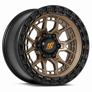 Rines SRD Personalizados de Aleación Forjada con Beadlock, Color Bronce, Todoterreno, 6x139.7, <span class=keywords><strong>4x4</strong></span>, de 16-20 Pulgadas para Toyota Tundra, Nissan Titan - Product Image 3