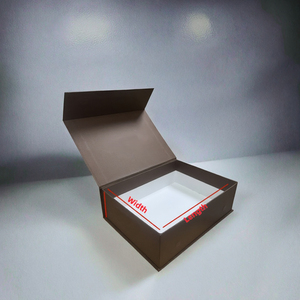 Dossiers magnétiques en gros en carton recyclé avec logo personnalisé, livraison rapide, en stock - Product Image 3