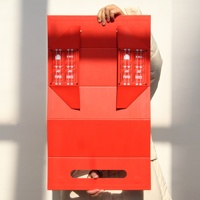 Cajas Plegables de Cartón Reciclable Personalizadas con Relieve y Forro de Esponja para Empaque y Envío de Bebidas