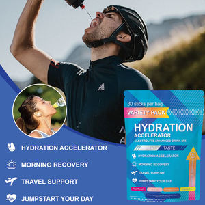 Bebidas Energéticas Pre-Entrenamiento, Hidratación Rápida, Polvo Electrolítico, Suplemento para el Cuidado de la Salud para el Alivio de la Deshidratación - Product Image 4