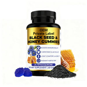Groothandelsprijs Vegan Biologische Zwarte Komijnzaadolie Gummies Thymoquinone Zwarte Komijnzaad <span class=keywords><strong>Nigella</strong></span> <span class=keywords><strong>Sativa</strong></span> Olie Antioxidant Ondersteuning - Product Image 1