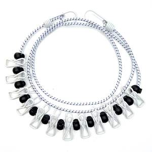 Tendedero Portátil Retráctil al por Mayor para Viajes con 12 Pinzas, para Secado de Ropa en Interiores y Exteriores, Camping - Product Image 2