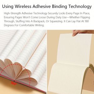 Wholesale A4 A5 B5 Exercise 40/60/80/100 <b>Sheets</b> Custom Printed Address Book for Primary Secondary School Notebook Gift Idea - Product Image 3