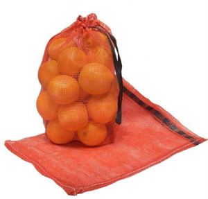 Venta caliente 25kg PE Raschel Leno bolsa de red de malla para almacenamiento de patatas y leña tejido rollo saco embalaje e impresión producto - Product Image 5