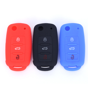 Étui de protection en silicone pour clé de voiture <span class=keywords><strong>Volkswagen</strong></span> Skoda Bora, protection complète contre la corrosion - Product Image 3