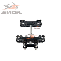 SNOR klem batang kemudi tiga pohon aluminium, rakitan batang kemudi CNC 45/48mm performa tinggi untuk sepeda Trail KTM EXC SXF Husqvarna