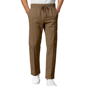 <span class=keywords><strong>Pantaloni</strong></span> Casual da Uomo Autunnali 2025, Alta Qualità, Colori Solidi, Personalizzabili, Stile Europeo e Americano - Product Image 1