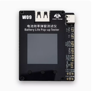 OSS W09 Pro V3 Testeur d'efficacité de batterie Pop-up pour <span class=keywords><strong>IPhone</strong></span> 11-15 Series Solve Window Pop-up Modifier la <span class=keywords><strong>réparation</strong></span> de l'efficacité de la batterie - Product Image 1
