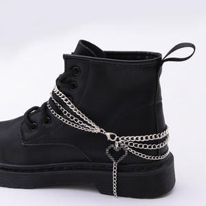 Ornements de chaussures, chaîne en métal en forme de cœur, breloques pour chaussures de femme, blanc K, automne 2024, origine Yiwu, Sp-833 - Product Image 2