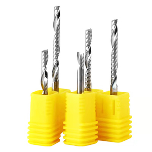 <span class=keywords><strong>Fresa</strong></span> rivestimento in lega strumento in acciaio al tungsteno 1 lama allungare <span class=keywords><strong>fresa</strong></span> <span class=keywords><strong>fresa</strong></span> <span class=keywords><strong>per</strong></span> legno con macchina Cnc in <span class=keywords><strong>alluminio</strong></span> Hrc55 - Product Image 1