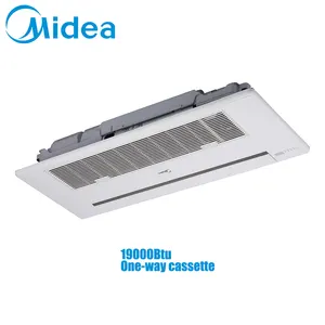 Midea vrf system Quiet operation indoor unit 2.8kw one way cassette AC fan motor vrv central air conditioner for Shopping Malls