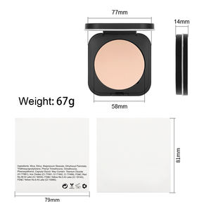 Poudre pressée OEM, <span class=keywords><strong>meilleur</strong></span> maquillage <span class=keywords><strong>pour</strong></span> le visage, bronzant cosmétique, longue durée, imperméable, mat, poudre de contour - Product Image 5