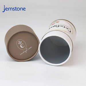 Empaquetado en Tubo de Papel Cilindro para Mezclas de Té Natural, Reciclable y Hermético, Empaquetado en Tubo de Cartón para Té en Polvo y Hojas Sueltas - Product Image 4