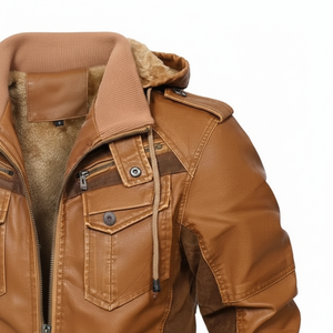 Chaquetas de cuero genuino de alta calidad: una moda clásica básica Durabilidad Atemporal Elegancia elegante Moda Mate Brillante - Product Image 1