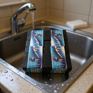 Mnj Sponge Block 12Pcs Coarse Grade For Heavy Duty Cleaning - Product Image 2