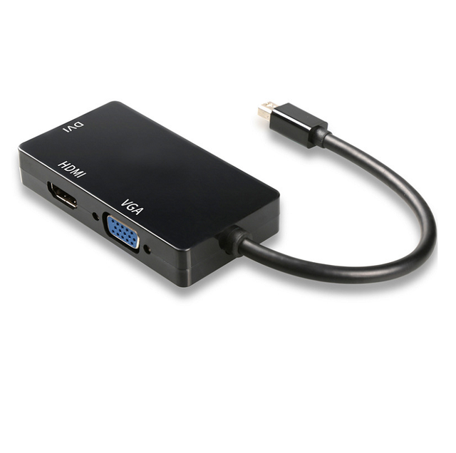 Mini DP to HDMI DVI VGA Converter Cable