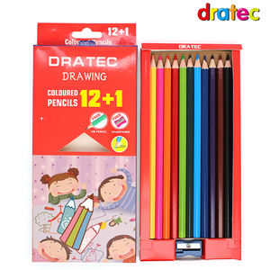 Crayons de couleur en bois d'origine, 12+1, 24+2, 36+3 couleurs, avec <span class=keywords><strong>taille</strong></span>-<span class=keywords><strong>crayon</strong></span> gratuit, dans une boîte en papier personnalisée - Product Image 2
