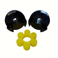 Accouplement flexible à griffes ML OEM d'usine avec insert élastique en PU pour moteur, pompe, réducteur