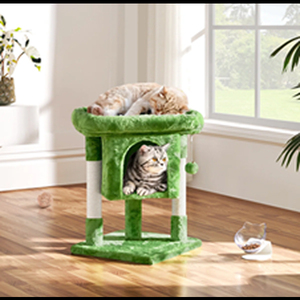 Árbol para Gatos Brympton de 23.5 Pulgadas con Condo de Felpa, Poste de Sisal para Rascar y Torre Compacta para Gatos - Product Image 2
