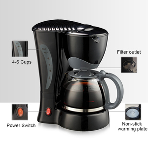 Cafetière miniature 4-6 tasses avec carafe en verre - Product Image 3