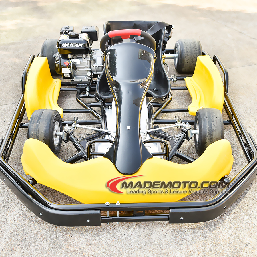 ブラックバード　Go Kart ラジコン Racing Go Kart with 168cc Engine - Brakes & Speed Details