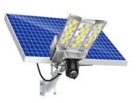 Farola Solar con Cámara WIFI App Control Manor Farm Home Security PTZ CCTV Wireless Solar Cctv Camera 4G Sim Card