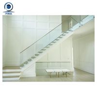 Système de garde-corps de balcon et de poteaux d'escalier en aluminium de qualité supérieure avec design de main courante moderne